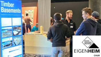 Timbase an der Eigenheim Messe Chur