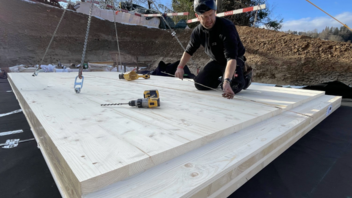 Basement in timber construction | A documentation in Necker